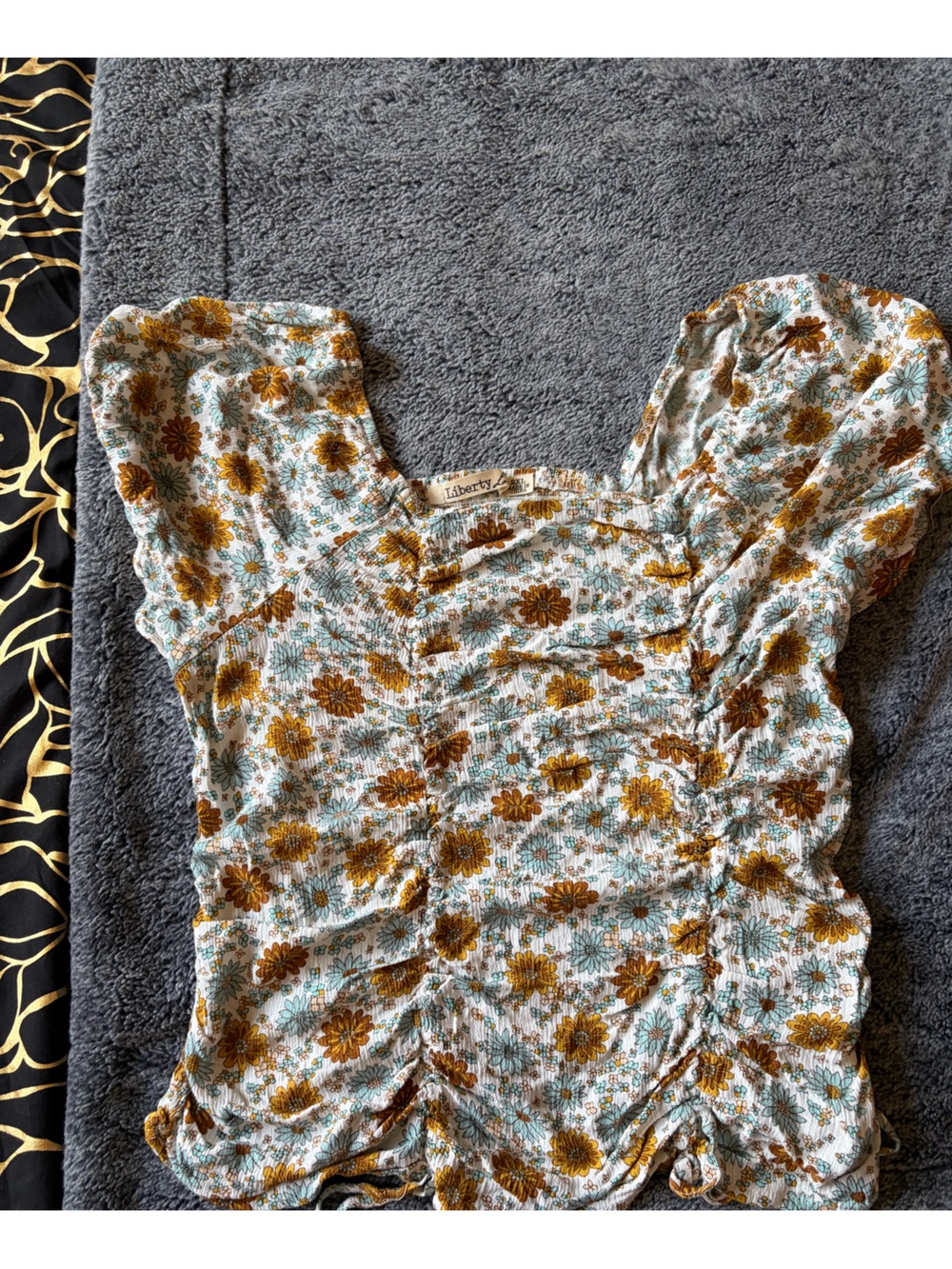 Liberty Floral Mini Dress Size 2X